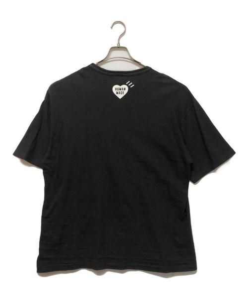 HUMAN MADE（ヒューマンメイド）HUMAN MADE (ヒューマンメイド) 半袖カットソー グレー×イエロー サイズ:2XLの古着・服飾アイテム