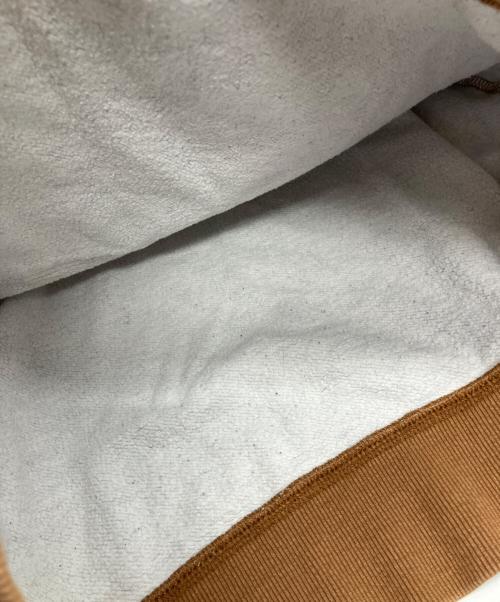 stussy（ステューシー）stussy (ステューシー) プルオーバーパーカー グレー×ブラウン サイズ:Lの古着・服飾アイテム