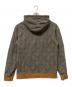 stussy (ステューシー) プルオーバーパーカー グレー×ブラウン サイズ:L：7000円