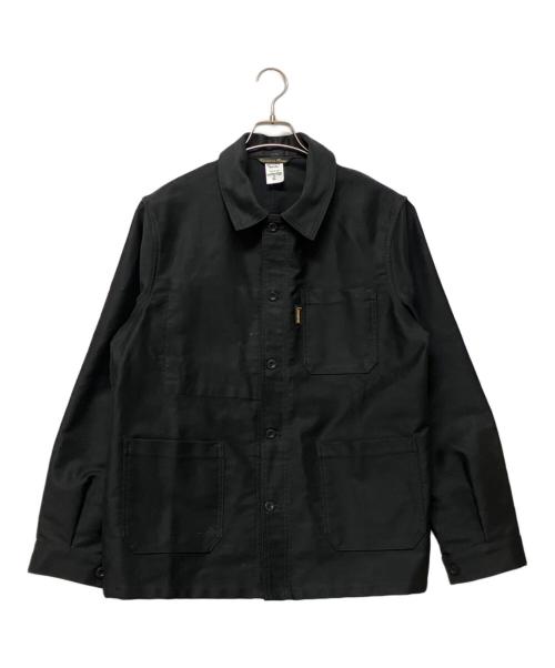 LE LABOUREUR（ル ラブルール）LE LABOUREUR (ル ラブルール) カバーオール ブラック サイズ:2の古着・服飾アイテム