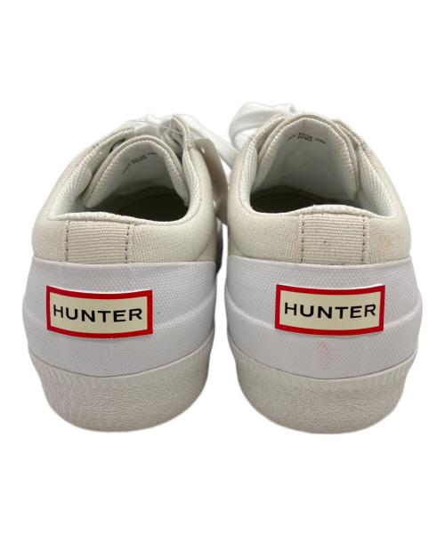 HUNTER（ハンター）HUNTER (ハンター) ローカットスニーカー ホワイト サイズ:UK3の古着・服飾アイテム
