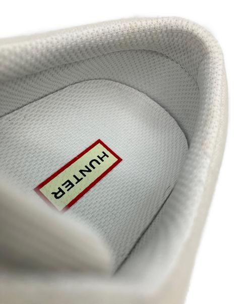 HUNTER（ハンター）HUNTER (ハンター) ローカットスニーカー ホワイト サイズ:UK3の古着・服飾アイテム