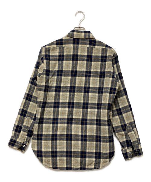 PENDLETON（ペンドルトン）PENDLETON (ペンドルトン) ネルシャツ グレー×ネイビー サイズ:SIZE Mの古着・服飾アイテム