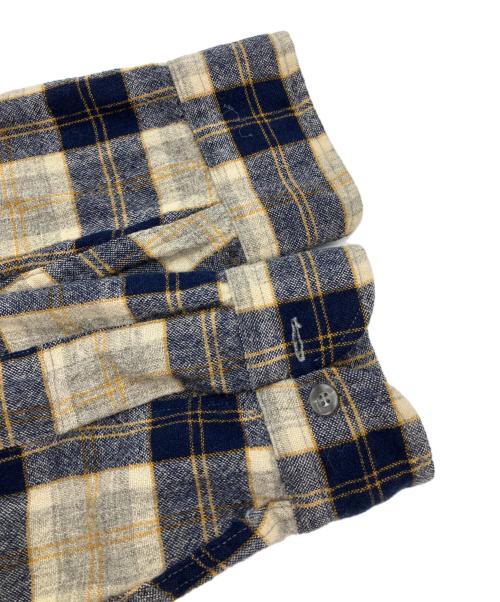 PENDLETON（ペンドルトン）PENDLETON (ペンドルトン) ネルシャツ グレー×ネイビー サイズ:SIZE Mの古着・服飾アイテム
