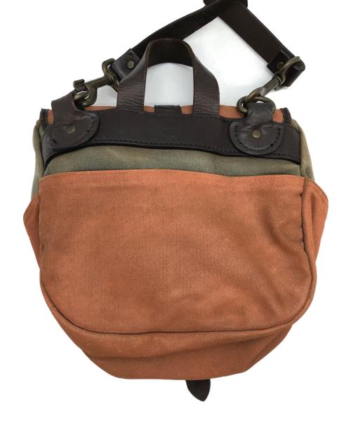 FILSON（フィルソン）FILSON (フィルソン) フィールドバッグ ベージュ×ブラウンの古着・服飾アイテム