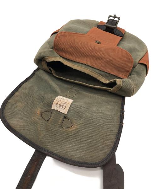 FILSON（フィルソン）FILSON (フィルソン) フィールドバッグ ベージュ×ブラウンの古着・服飾アイテム