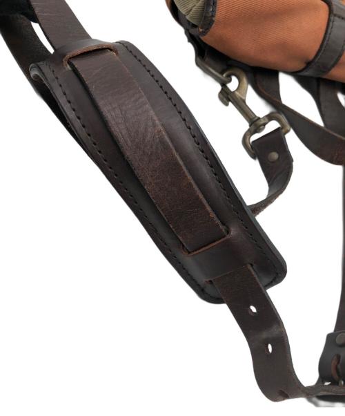 FILSON（フィルソン）FILSON (フィルソン) フィールドバッグ ベージュ×ブラウンの古着・服飾アイテム