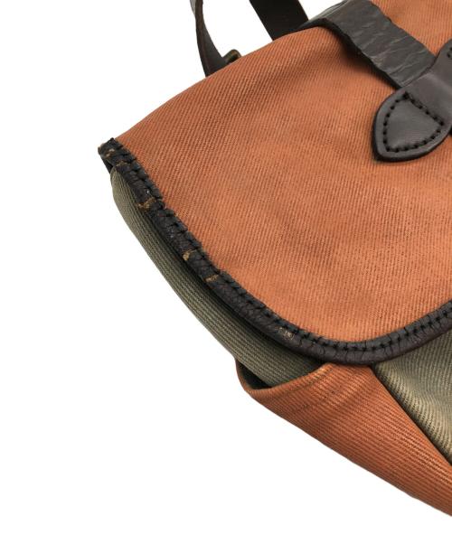 FILSON（フィルソン）FILSON (フィルソン) フィールドバッグ ベージュ×ブラウンの古着・服飾アイテム