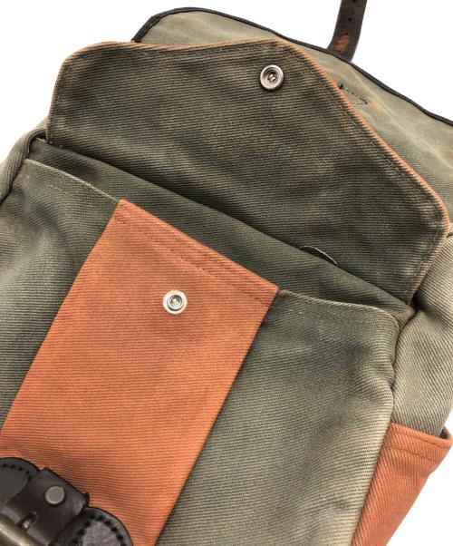 FILSON（フィルソン）FILSON (フィルソン) フィールドバッグ ベージュ×ブラウンの古着・服飾アイテム
