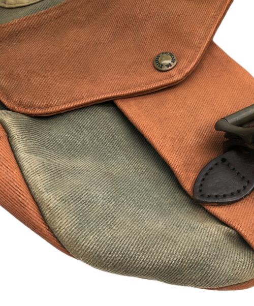 FILSON（フィルソン）FILSON (フィルソン) フィールドバッグ ベージュ×ブラウンの古着・服飾アイテム