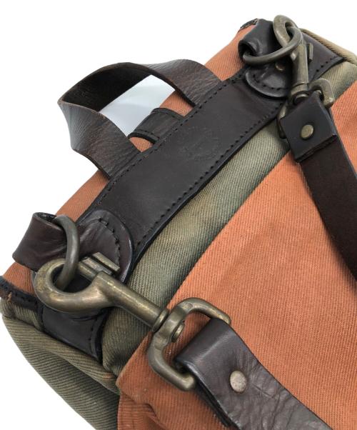 FILSON（フィルソン）FILSON (フィルソン) フィールドバッグ ベージュ×ブラウンの古着・服飾アイテム