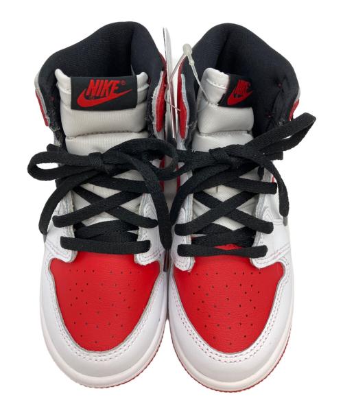 NIKE（ナイキ）NIKE (ナイキ) AIR JORDAN1 レッド×ホワイト サイズ:16の古着・服飾アイテム