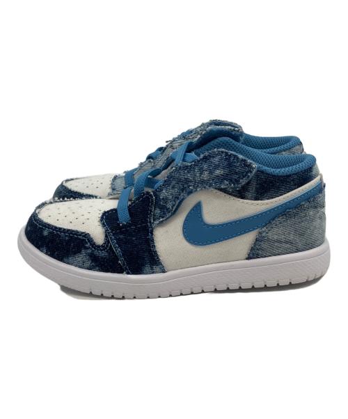 NIKE（ナイキ）NIKE (ナイキ) AIR JORDAN1 Low ALT TD ホワイト×ブルー サイズ:16の古着・服飾アイテム