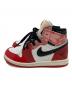 NIKE (ナイキ) AIR JORDAN1 レッド×ホワイト サイズ:16：7000円
