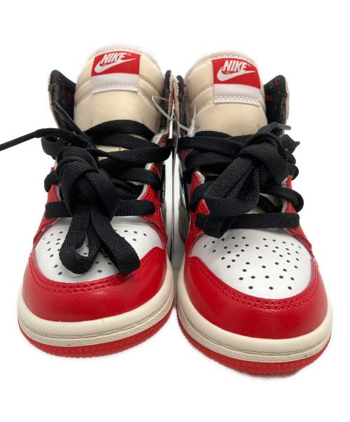 NIKE（ナイキ）NIKE (ナイキ) AIR JORDAN1 レッド×ホワイト サイズ:16.5の古着・服飾アイテム