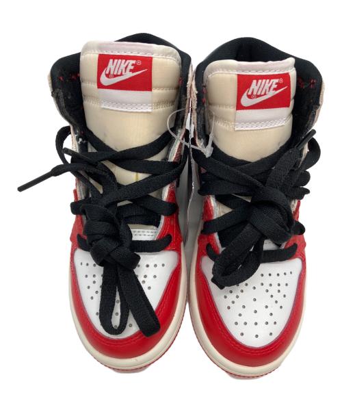 NIKE（ナイキ）NIKE (ナイキ) AIR JORDAN1 レッド×ホワイト サイズ:16.5の古着・服飾アイテム