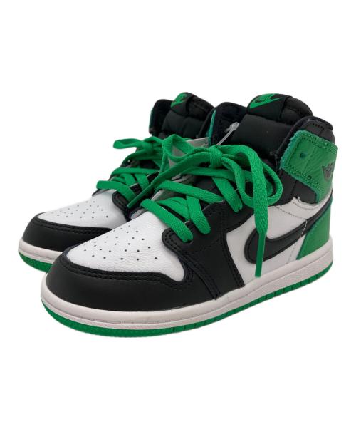 NIKE（ナイキ）NIKE (ナイキ) AIR JORDAN1 グリーン×ブラック サイズ:16の古着・服飾アイテム