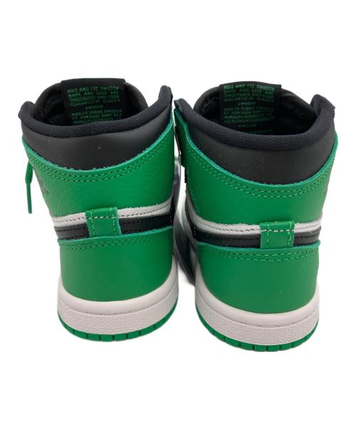 NIKE（ナイキ）NIKE (ナイキ) AIR JORDAN1 グリーン×ブラック サイズ:16の古着・服飾アイテム
