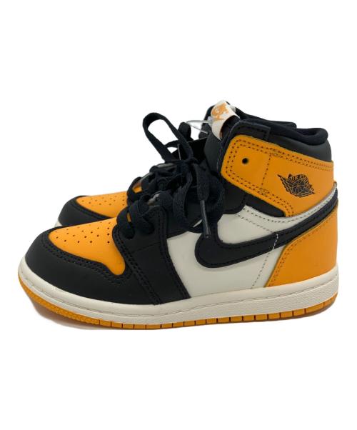 NIKE（ナイキ）NIKE (ナイキ) AIR JORDAN1 オレンジ×ブラック サイズ:16の古着・服飾アイテム