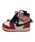 NIKE (ナイキ) AIR JORDAN1 レッド×ホワイト サイズ:13：6000円
