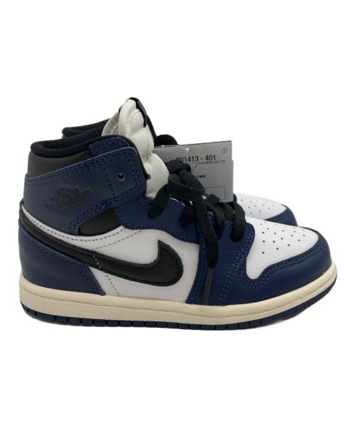 NIKE（ナイキ）NIKE (ナイキ) AIR JORDAN1 ネイビー×ホワイト サイズ:16の古着・服飾アイテム