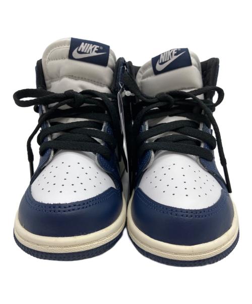 NIKE（ナイキ）NIKE (ナイキ) AIR JORDAN1 ネイビー×ホワイト サイズ:16の古着・服飾アイテム