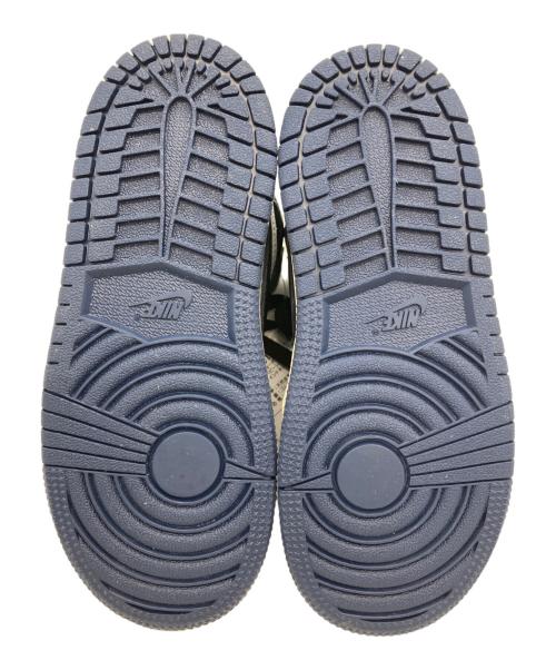 NIKE（ナイキ）NIKE (ナイキ) AIR JORDAN1 ネイビー×ホワイト サイズ:16の古着・服飾アイテム