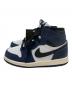 NIKE (ナイキ) AIR JORDAN1 ネイビー×ホワイト サイズ:16：6000円