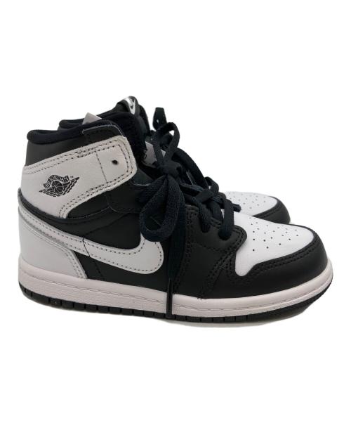 NIKE（ナイキ）NIKE (ナイキ) AIR JORDAN1 ブラック×ホワイト サイズ:16の古着・服飾アイテム
