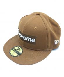 NewEra×Supreme（ニューエラ×シュプリーム）の古着「money Box Logo Suprem　キャップ」｜ブラウン