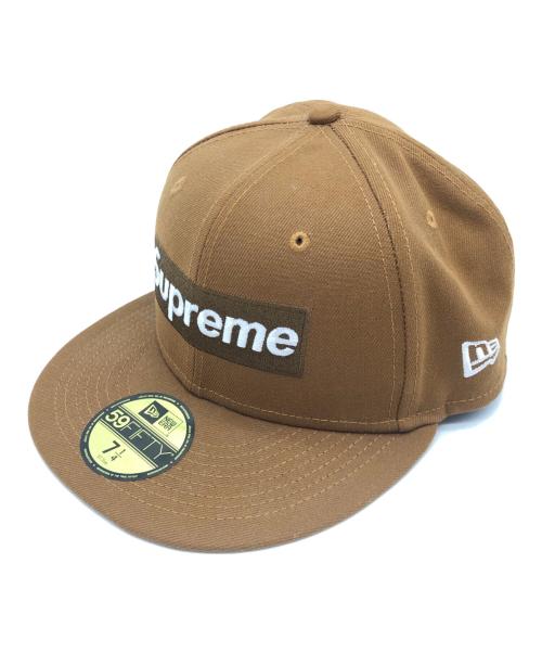 NewEra×Supreme（ニューエラ×シュプリーム）NewEra×Supreme (ニューエラ×シュプリーム) money Box Logo Suprem　キャップ ブラウンの古着・服飾アイテム