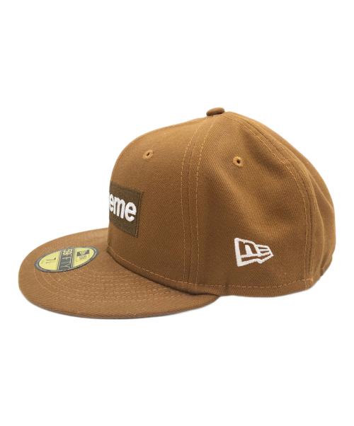 NewEra×Supreme（ニューエラ×シュプリーム）NewEra×Supreme (ニューエラ×シュプリーム) money Box Logo Suprem　キャップ ブラウンの古着・服飾アイテム