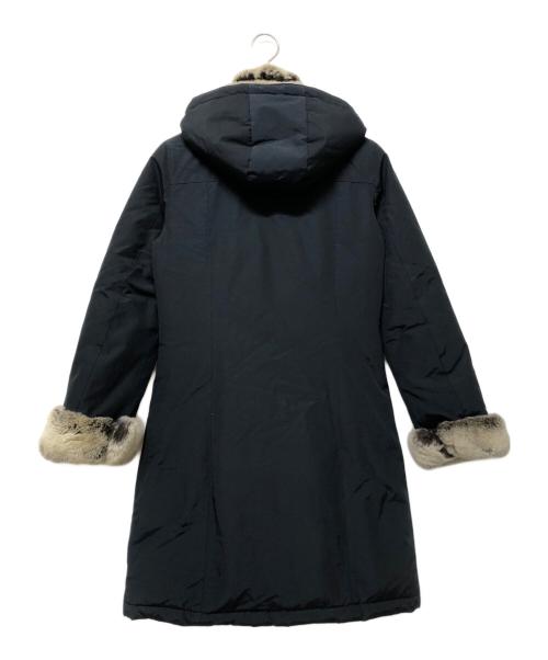 WOOLRICH（ウールリッチ）WOOLRICH (ウールリッチ) ダウンコート ブラック×ネイビー サイズ:SIZE Sの古着・服飾アイテム