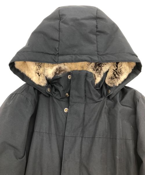 WOOLRICH（ウールリッチ）WOOLRICH (ウールリッチ) ダウンコート ブラック×ネイビー サイズ:SIZE Sの古着・服飾アイテム