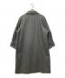 MAISON SPECIAL (メゾンスペシャル) Clear Melton Balmacaan Coat グレー サイズ:36：18000円