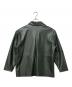 moussy (マウジー) フェイクレザージャケット グリーン サイズ:1：4000円