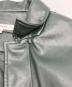 中古・古着 moussy (マウジー) フェイクレザージャケット グリーン サイズ:1：4000円