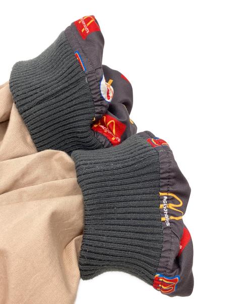 graniph（グラニフ）graniph (グラニフ) マクドナルド (マクドナルド) リバーシブルジャケット ベージュ×ブラック サイズ:Mの古着・服飾アイテム