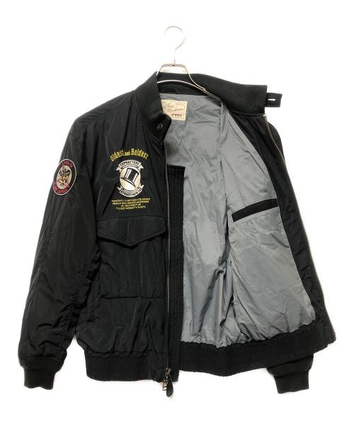 AVIREX（アヴィレックス）AVIREX (アヴィレックス) ミリタリージャケット ブラック サイズ: Mの古着・服飾アイテム