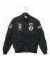 AVIREX（アヴィレックス）の古着「ミリタリージャケット」｜ブラック