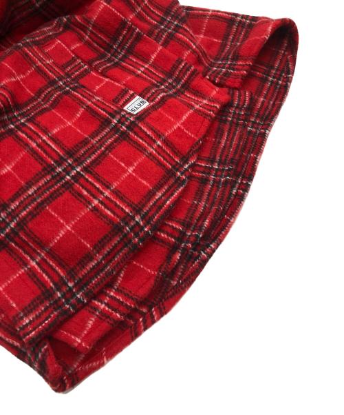 PROCLUB（プロクラブ）PROCLUB (プロクラブ) ワークシャツ レッド サイズ:XLの古着・服飾アイテム