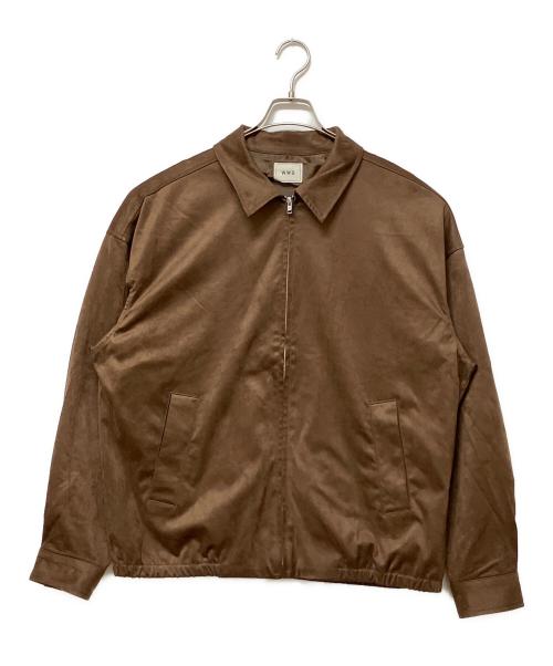W.W.G（フーズフーギャラリー）W.W.G (フーズフーギャラリー) ジップジャケット ブラウン サイズ:Freeの古着・服飾アイテム