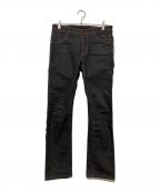 KUSHITANIクシタニ）の古着「デニムパンツ」｜ブラック
