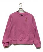 EVISUエヴィス）の古着「クルーネックスウェット」｜ピンク