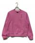 EVISU（エヴィス）の古着「クルーネックスウェット」｜ピンク