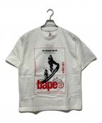 A BATHING APEア ベイシング エイプ）の古着「半袖Tシャツ」｜ホワイト