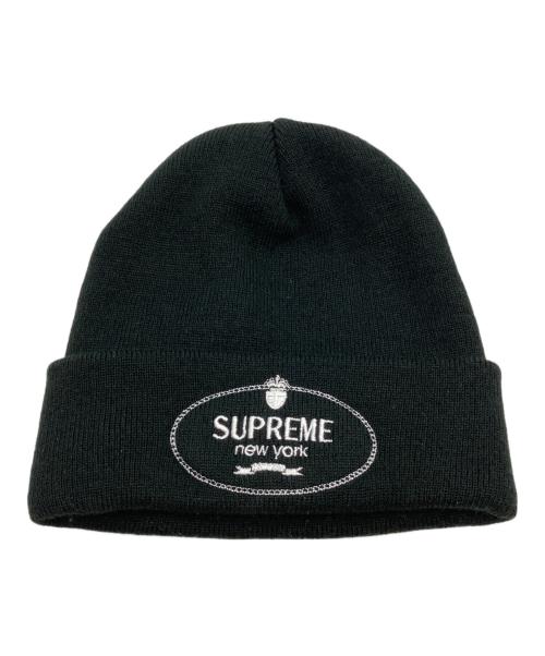 SUPREME（シュプリーム）Supreme (シュプリーム) ニット帽 ブラック サイズ:58cmの古着・服飾アイテム