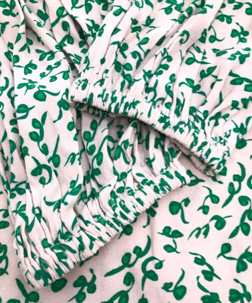 GANNI（ガニー）Ganni (ガニー) 長袖ワンピース グリーン サイズ:32の古着・服飾アイテム