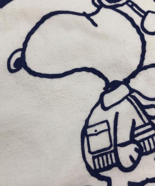 PEANUTS（ピーナッツ）PEANUTS (ピーナッツ) Buzz Rickson's (バズリクソンズ) 半袖カットソー ホワイト サイズ:SIZE Sの古着・服飾アイテム