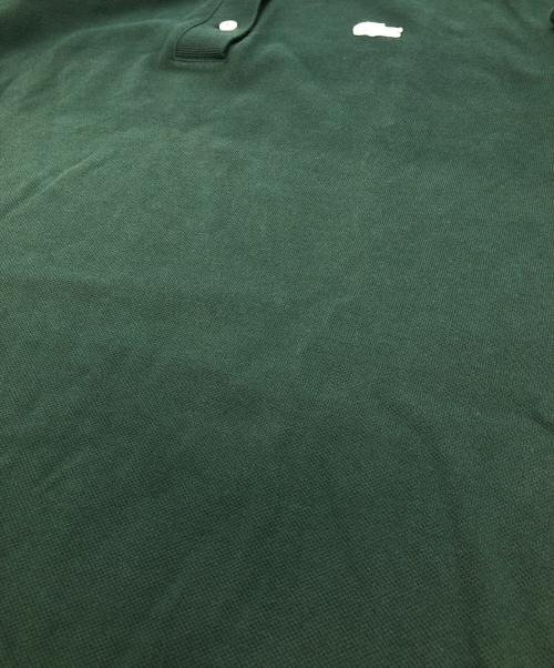LACOSTE（ラコステ）LACOSTE (ラコステ) 半袖ワンピース グリーン×ホワイト サイズ:SIZE 36の古着・服飾アイテム